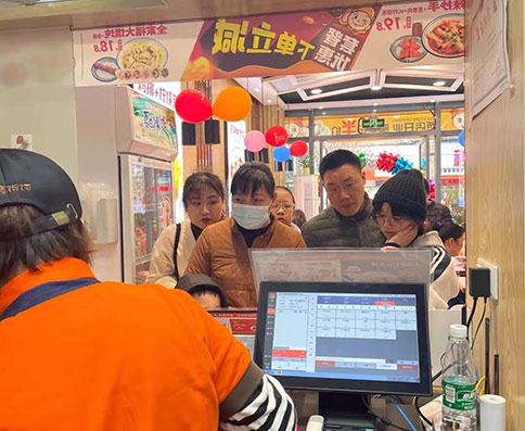 熱烈祝賀湖北仙桃如意餛飩加盟店盛大開業(yè)，預(yù)祝老板生意興隆！