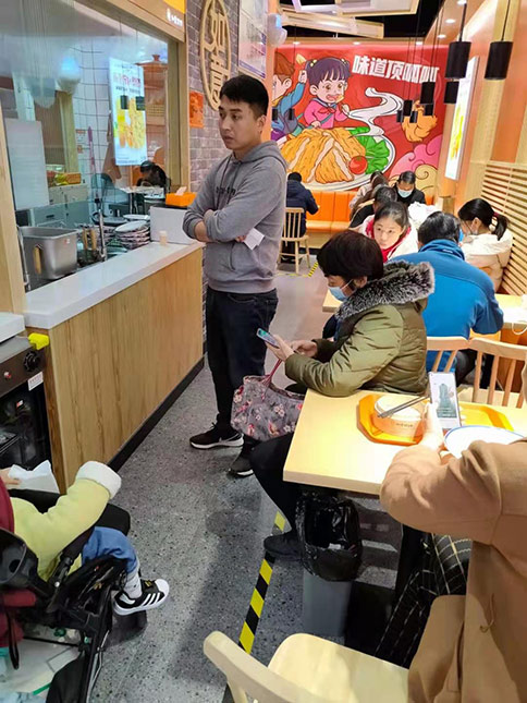 熱烈祝賀河南鄭州如意餛飩瀚海海尚店盛大開業(yè)，祝老板財源廣進！