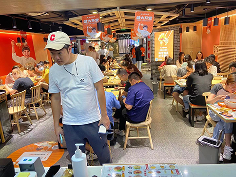 熱烈祝賀浙江杭州如意餛飩金沙印象城店盛大開業(yè)！